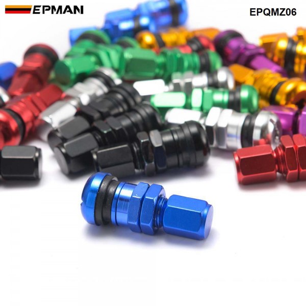 EPMAN 4pcs / set Universal Motorcycle Car Wheel Tubeless Tire Valve Air